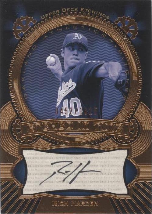 Grabados en cubierta superior 2004 - Rich Harden #ET-HA