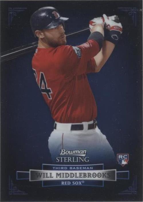 Bowman Sterling 2012 - Will Middlebrooks #50