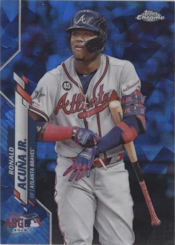 2020 Topps Chrome Update Series Sapphire Edition - Ronald Acuña Jr. #U-145