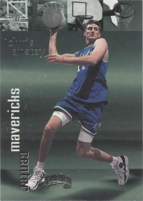 1998-99 Skybox Thunder - Chris Anstey #61