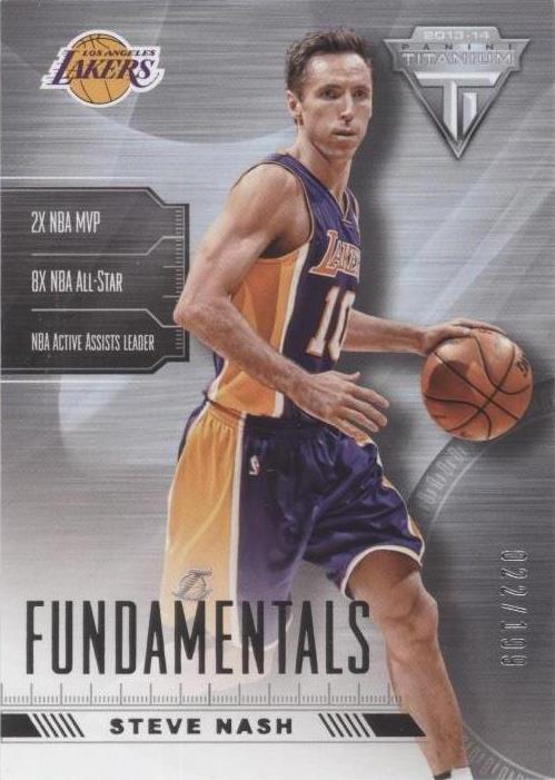 2013-14 Panini Titanium - Steve Nash #6