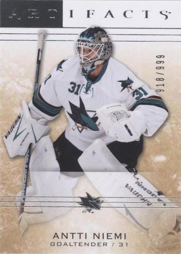 2014-15 Upper Deck Artifacts - Antti Niemi #103