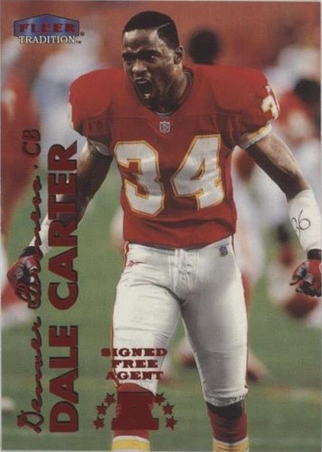 1999 Fleer Tradition Dale Carter #19