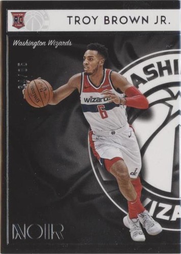 2018-19 Panini Noir - Troy Brown Jr. #156