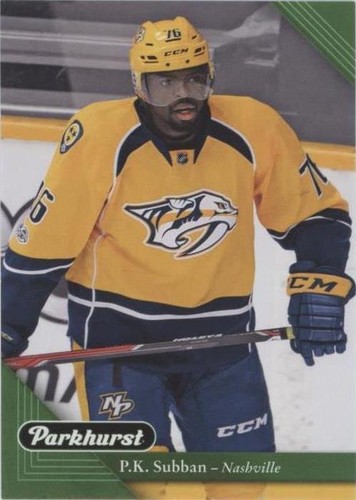 2017-18 Upper Deck Parkhurst - P. K. Subban #130