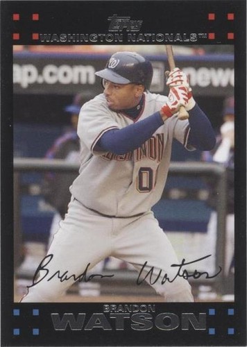 2007 Topps Updates & Highlights - Brandon Watson #UH316