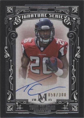2015 Topps Museum Collection Tevin Coleman #SSA-TC