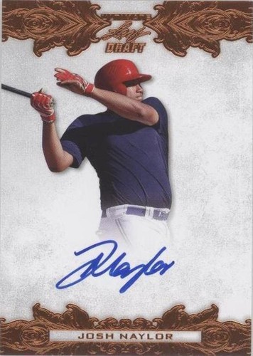 2015 Leaf Ultimate Draft - Josh Naylor #BA-JN1