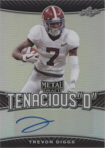 2019 Leaf Metal Draft Trevon Diggs #TD-TD1