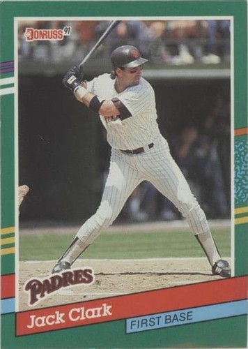 1991 Donruss - Jack Clark #618