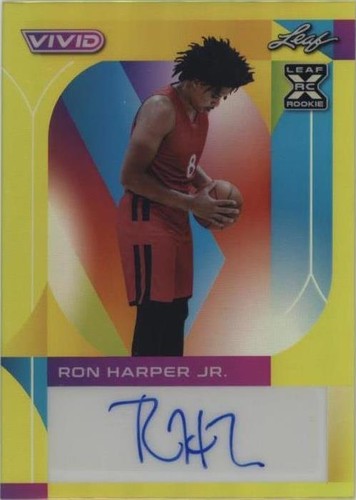 2022-23 Leaf Vivid - Ron Harper Jr. #BA-RHJ