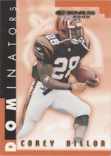 2000 Donruss Corey Dillon #D-25