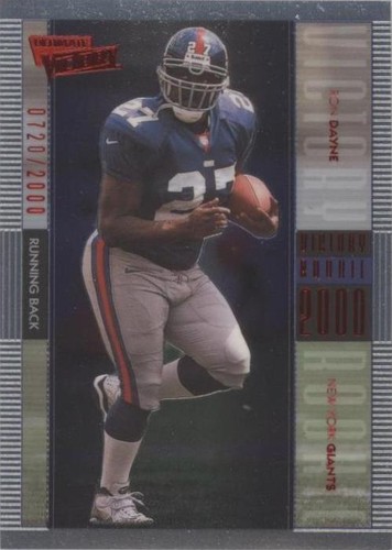 2000 Upper Deck Ultimate Victory Ron Dayne #136