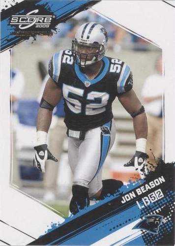 2009 Score Inscriptions Jon Beason #43
