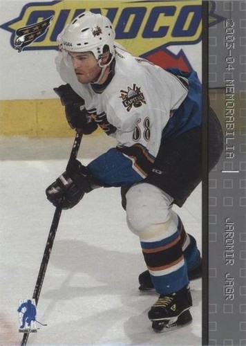 2003-04 In the Game Be A Player Memorabilia - Jaromir Jagr #34