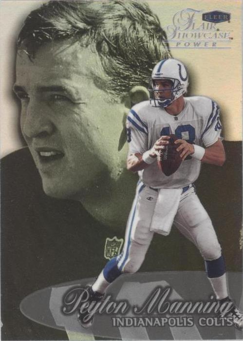 Flair Showcase Peyton Manning #18 1999