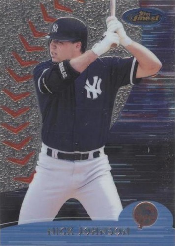 2000 Topps Finest - Nick Johnson #85