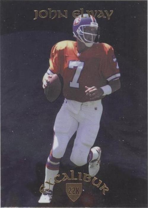 1997 Collector's Edge Excalibur John Elway No02