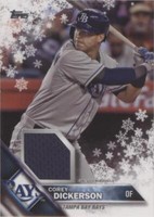 2016 Topps Holiday - Corey Dickerson #R-CD