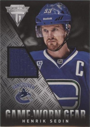 2013-14 Panini Titanium - Henrik Sedin #GG-HS