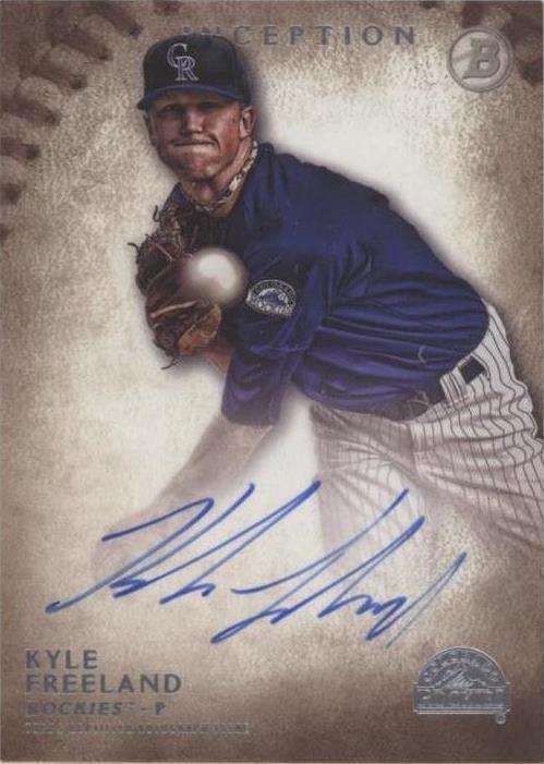 2015 Bowman Inception - Kyle Freeland #PA-KF