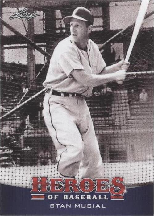 Leaf Heroes of Baseball 2015 - Stan Musial #52