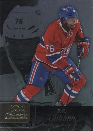 2015-16 Upper Deck Fleer Showcase - P. K. Subban #15