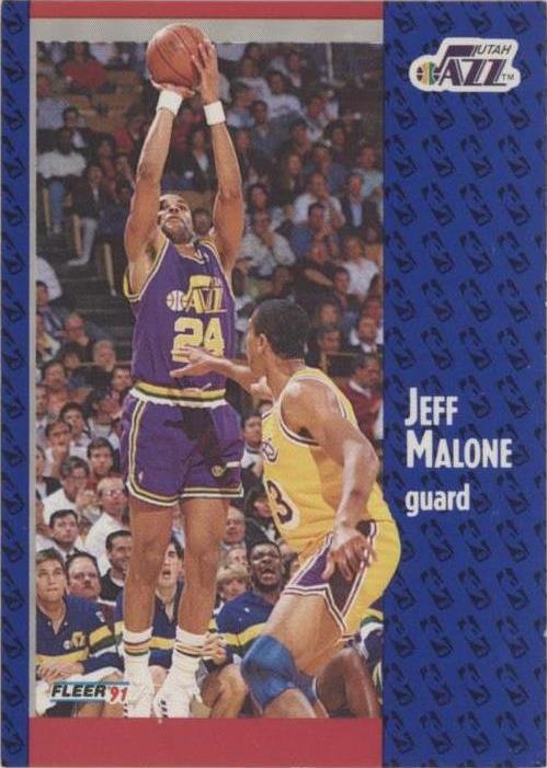 1991-92 Fleer - Jeff Malone #200