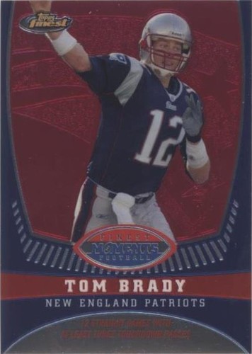 2008 Topps Finest Tom Brady #TB7