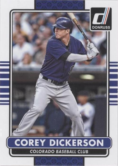 2015 Panini Donruss - Corey Dickerson #82