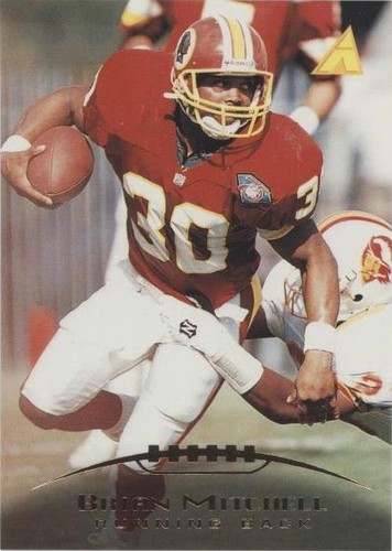 1995 Pinnacle Brian Mitchell #96