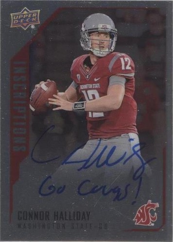 2015 Upper Deck Inscriptions Connor Halliday #CH