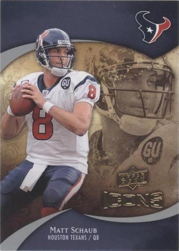 2009 Upper Deck Icons Matt Schaub #88