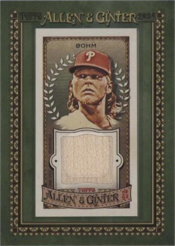 2024 Topps Allen & Ginter - Alec Bohm #MFR-ABO