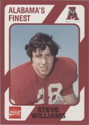 1989 Collegiate Collection Alabama Crimson Tide Steve Williams #308