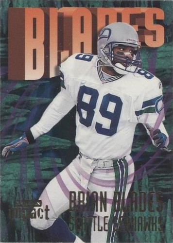 1997 Skybox Impact Brian Blades #56