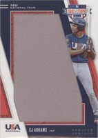 2019 Panini USA Baseball Stars & Stripes - C.J. Abrams #J-CA