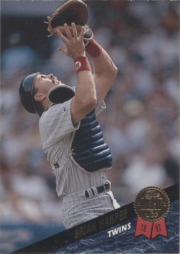 1993 Leaf - Brian Harper #186