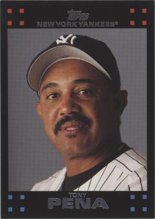 2007 Topps New York Yankees Limited Edition Gift Set - Tony Pena #NYY28