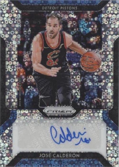 2018-19 Panini Prizm - Jose Calderon #FB-JCD