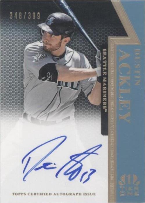 Topps Tier One 2011 - Dustin Ackley #OR-DA