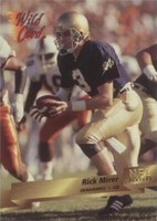 1993 Wild Card Rick Mirer #179