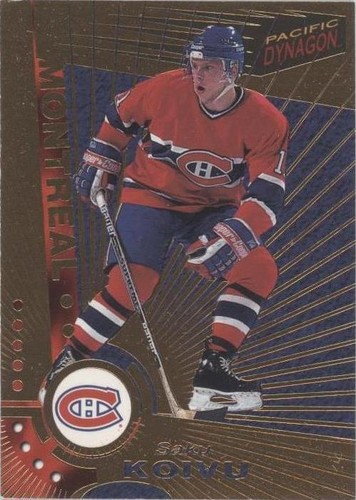 1997-98 Pacific Dynagon - Saku Koivu #63