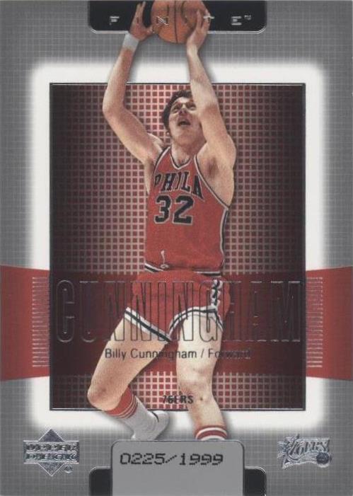 2003-04 Upper Deck Finite - Billy Cunningham #144