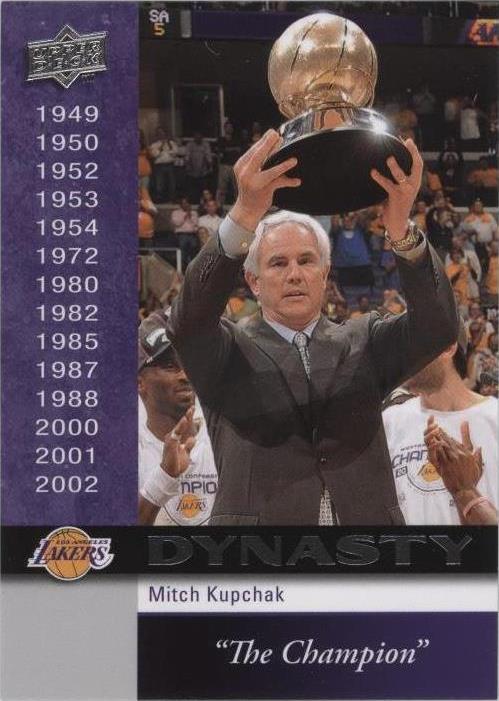 2008-09 Upper Deck - Mitch Kupchak #LAL-29