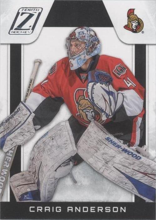 2010-11 Zenith - Craig Anderson #68