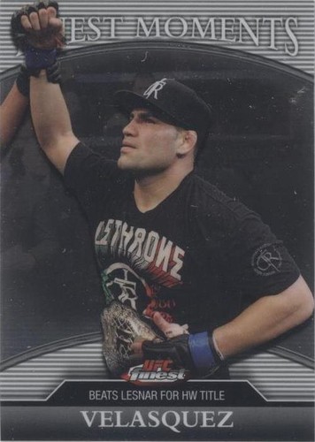2011 Topps Finest UFC - Cain Velasquez #FM-CV