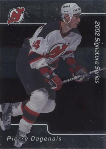 2001-02 In the Game Be A Player Signature Series - Pierre Dagenais #250