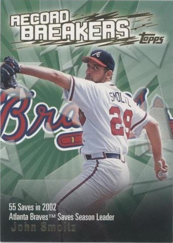 2003 Topps - John Smoltz #RB-JS