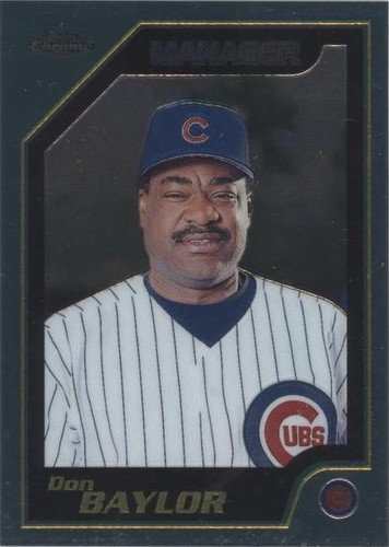 2001 Topps Chrome - Don Baylor #260